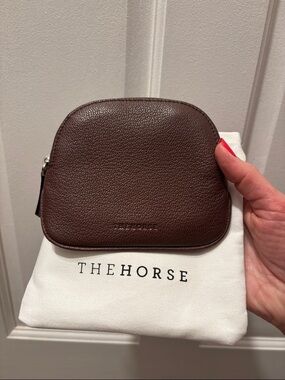 NWOT The Horse Pip Pouch in Coffee